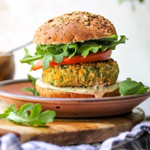 Veggie Burger/ Burger Vegetarien